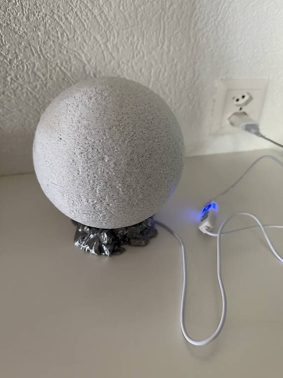 Lampade: Lampe Lune imprimée en 3D – Nuovo e nell'imballaggio originale da Ollon VD venduto da reefguard 4