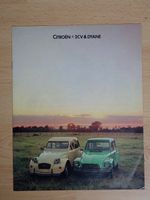 Citroen 2CV & Dyane - Prospekt England 9.77 - I049