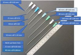 1x Nadel / Kanüle 60mm x ø 0.60 mm
