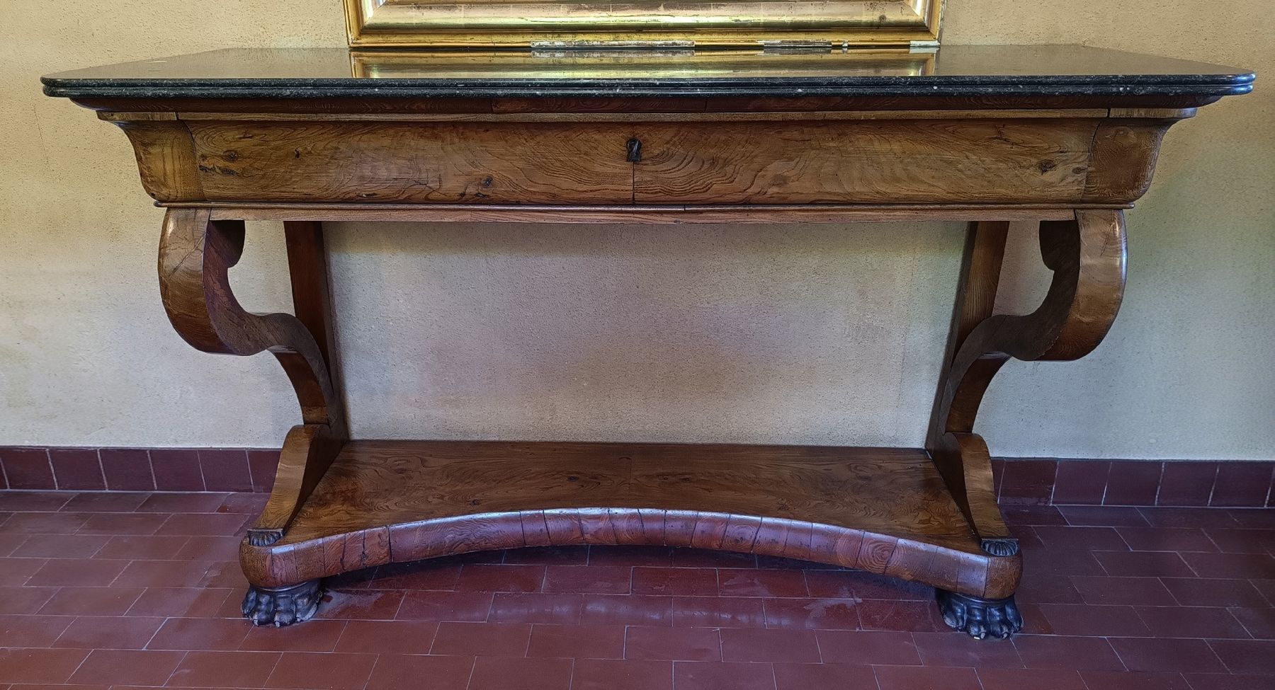 Tische: Table console plateau marbre – Gebraucht aus Cossonay-Ville von Aryann34