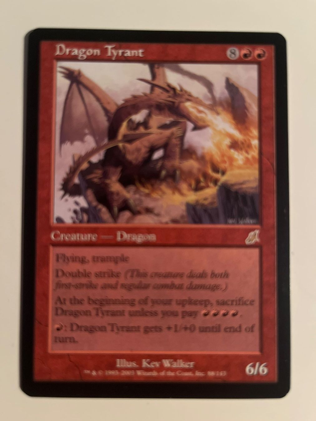 Magic The Gathering Carte collezionabili: 1 x Dragon Tyrant - Magic: The Gathering - MtG – Usato da Kriens venduto da Shadi1980