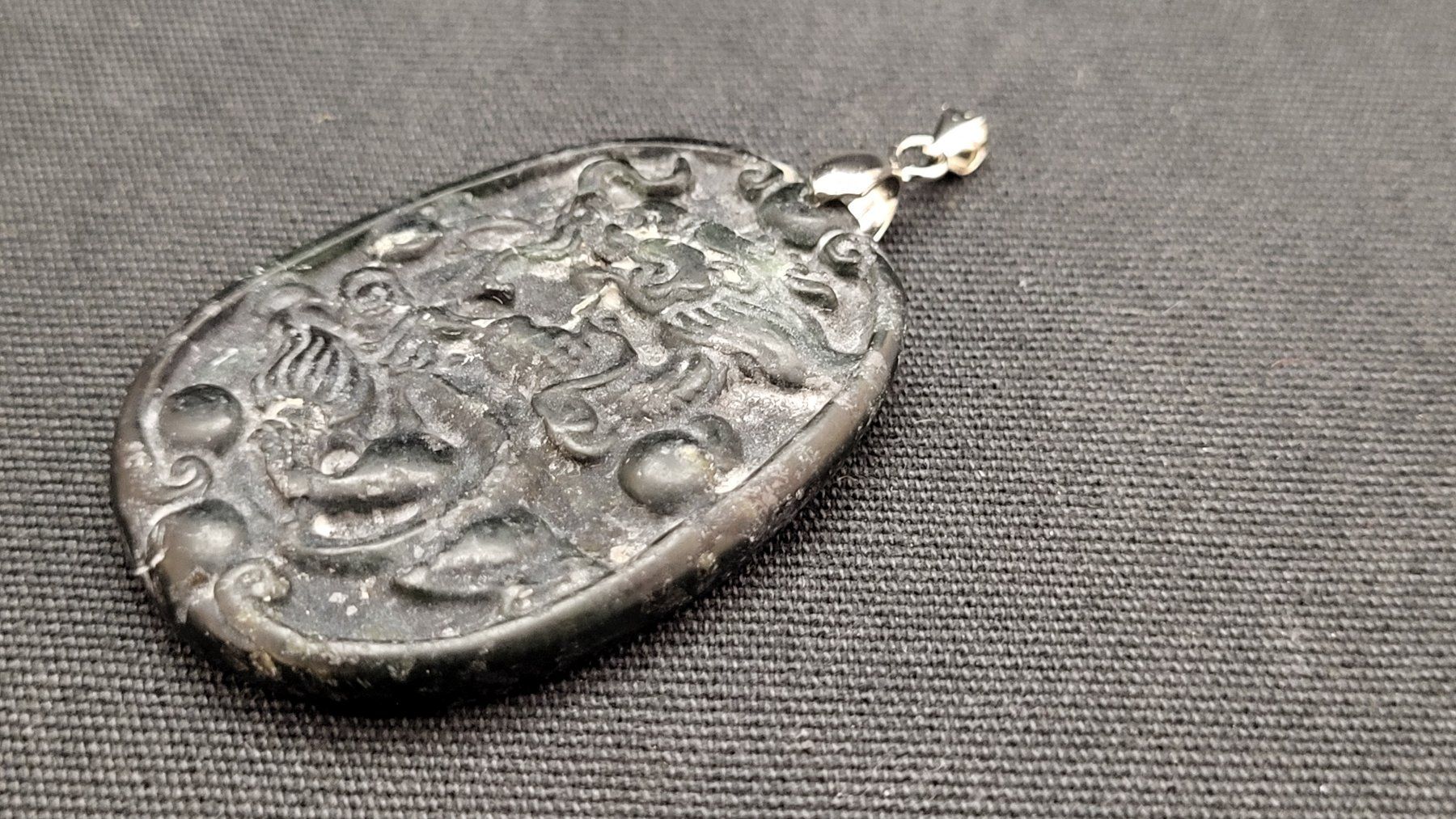 Ciondoli: Jade-Anhänger Drache – Usato da Basel venduto da spinne02
