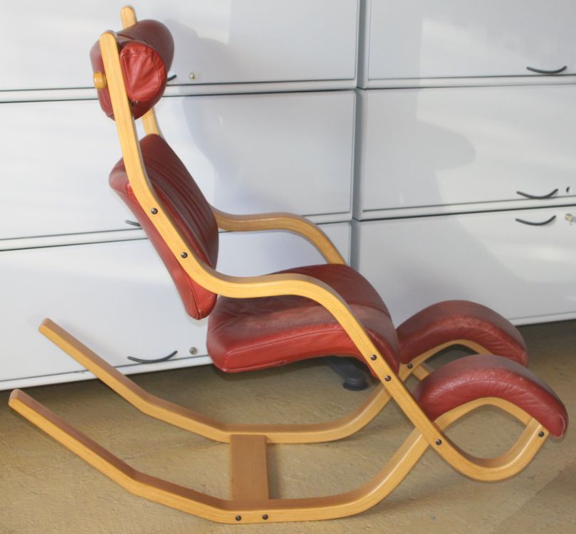 Stokke Varier Gravity Balans Leder, noch Qualität. LIEFERUNG Kaufen auf Ricardo