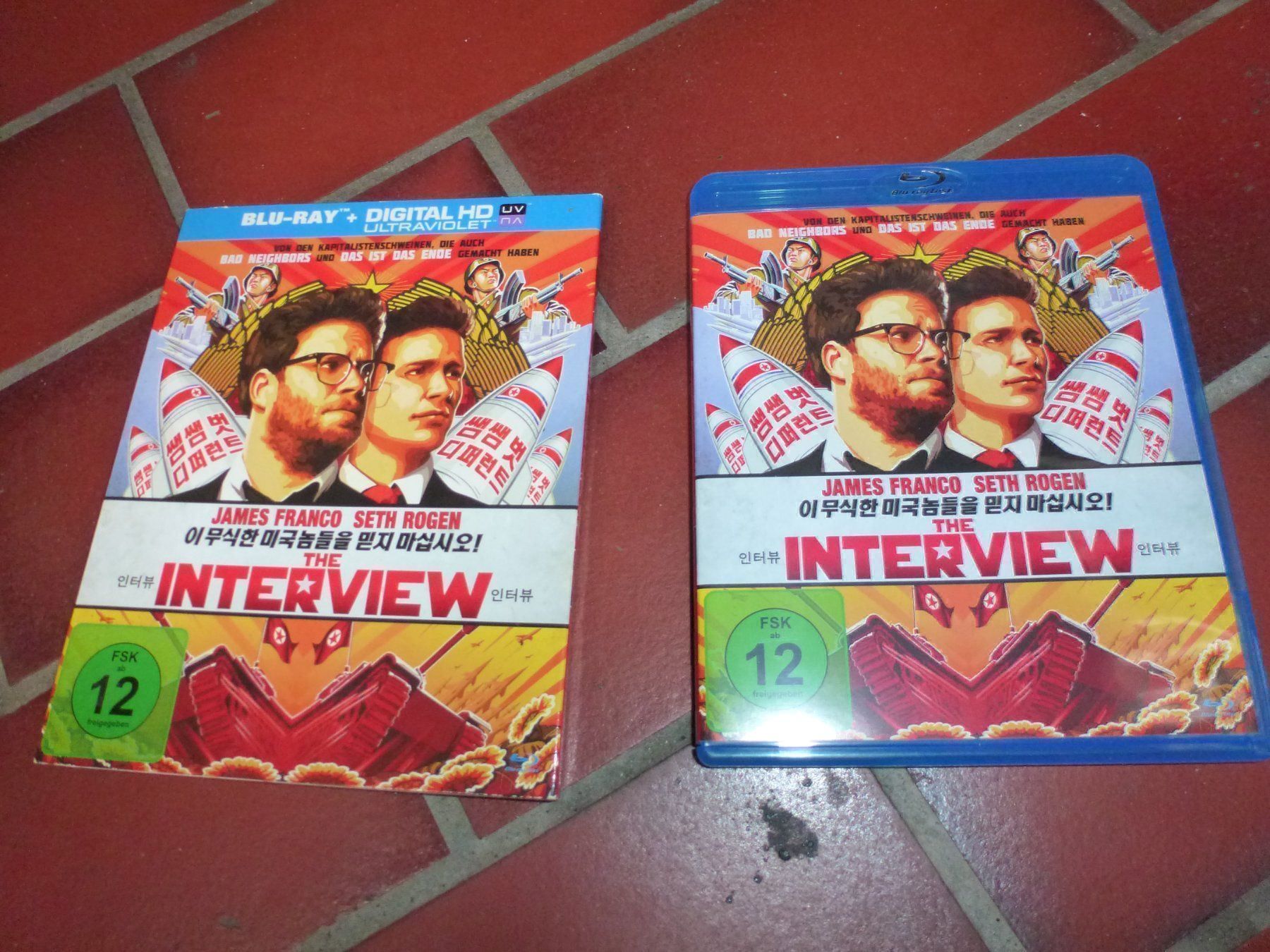 Alle DVDs: The Interview BLU-RAY – Gebraucht aus Olten von Disc-Verkauf