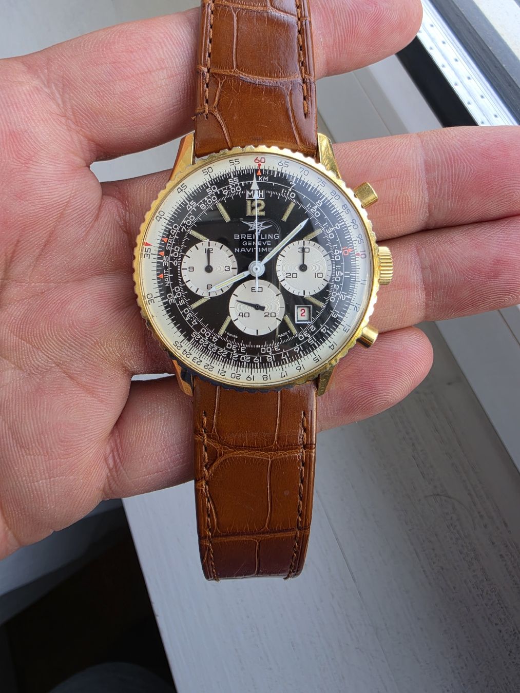 Breitling Uhren: Breitling Navitimer Chronograph handaufzug – Gebraucht aus Basel von Afghan1234 6