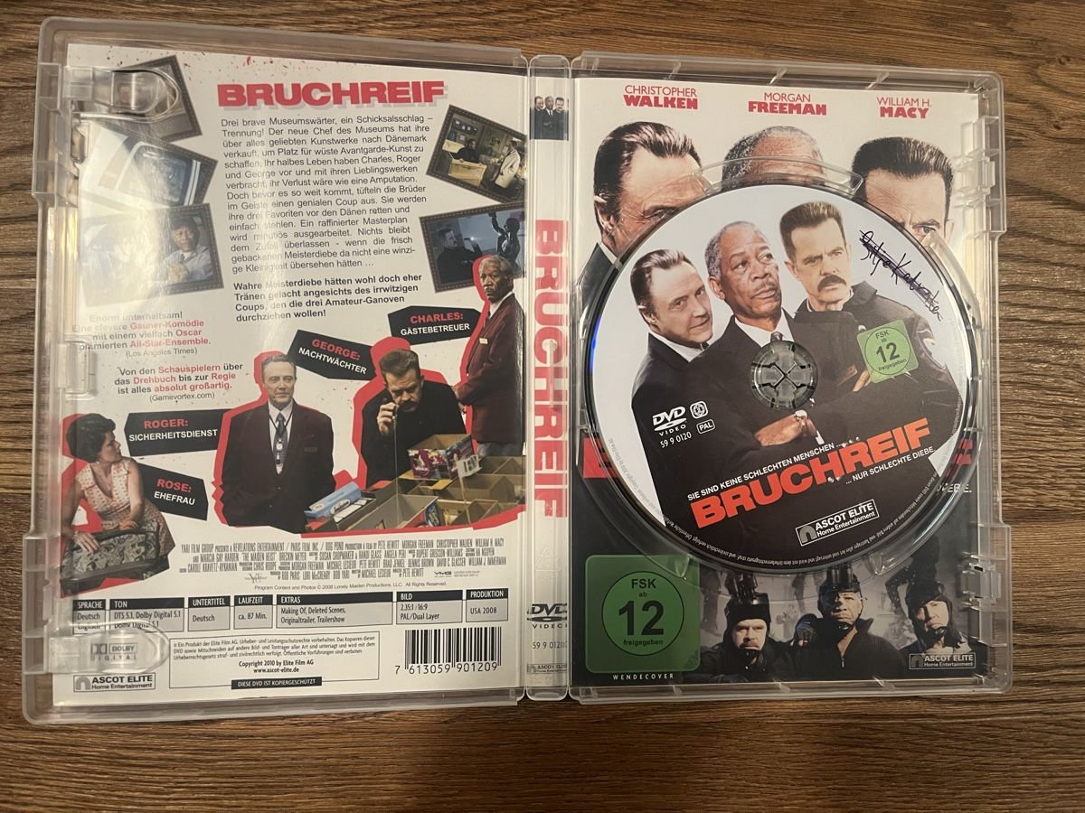 Alle DVDs: Bruchreif, Christopher Walken, Morgan Freeman, William Macy – Gebraucht aus Glarus von Greenday 2