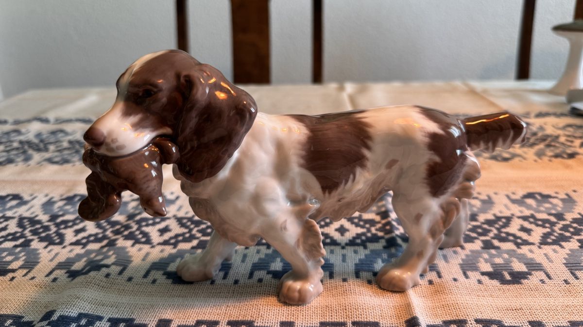 Statuette: B&G, Wunderschöne Cocker Spaniel Figur, Top Zustand! – Usato da Tagelswangen venduto da Atelier_RP_Zillmann