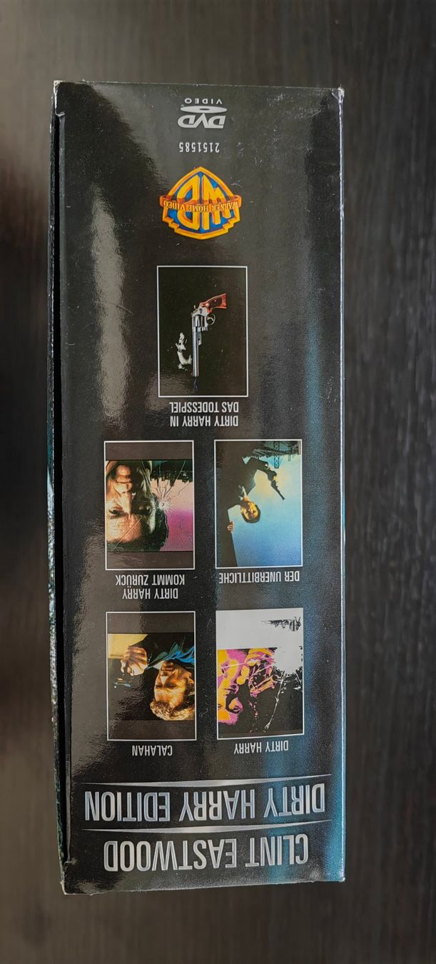 Alle DVDs: DIRTY HARRY EDITION 1 - 5 UNCUT – Neu und originalverpackt aus Cordast von Bluelaser 3