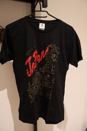 Schwarzes T-Shirt "Japan" Grösse M