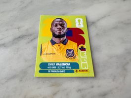 Panini FIFA Fussball WM 2026 Sticker Enner Valencia ECU 20