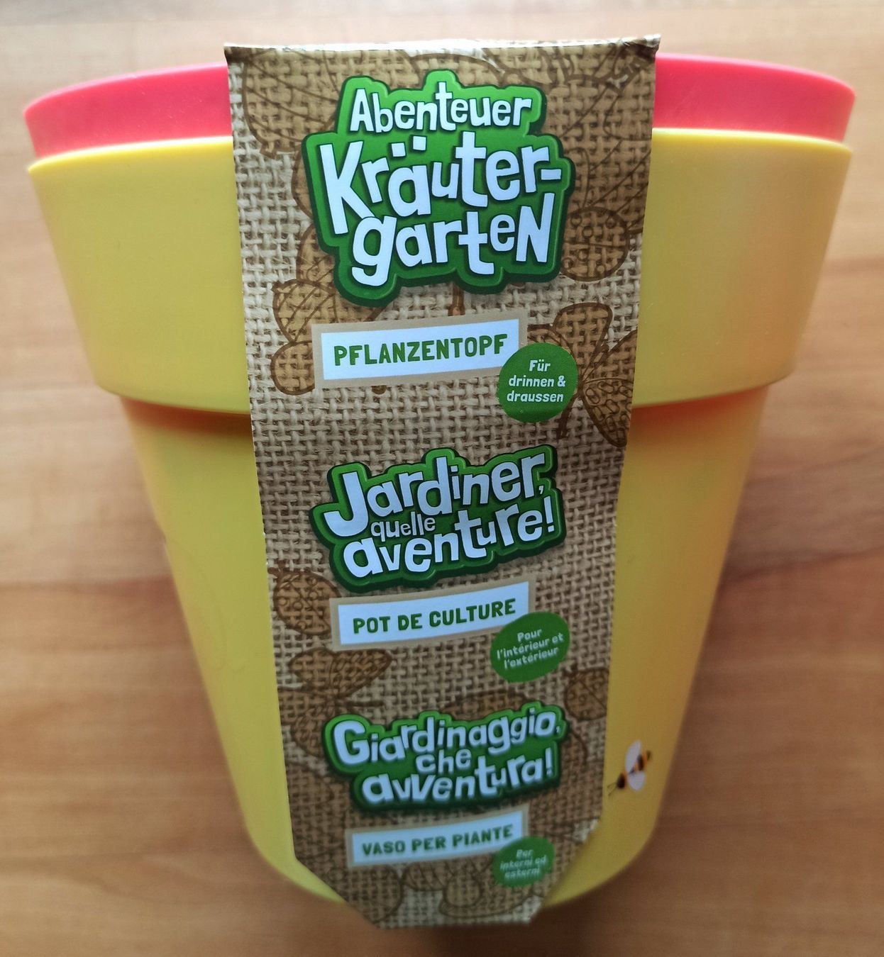 Blumentöpfe: Abenteuer Kräutergarten, 2 Pflanzentöpfe – Neu und originalverpackt aus Rothenburg von Kaulquappe55