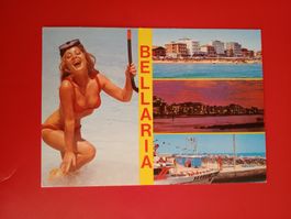 AK Italien Bellaria mehrbildrig mit Erotik 1981