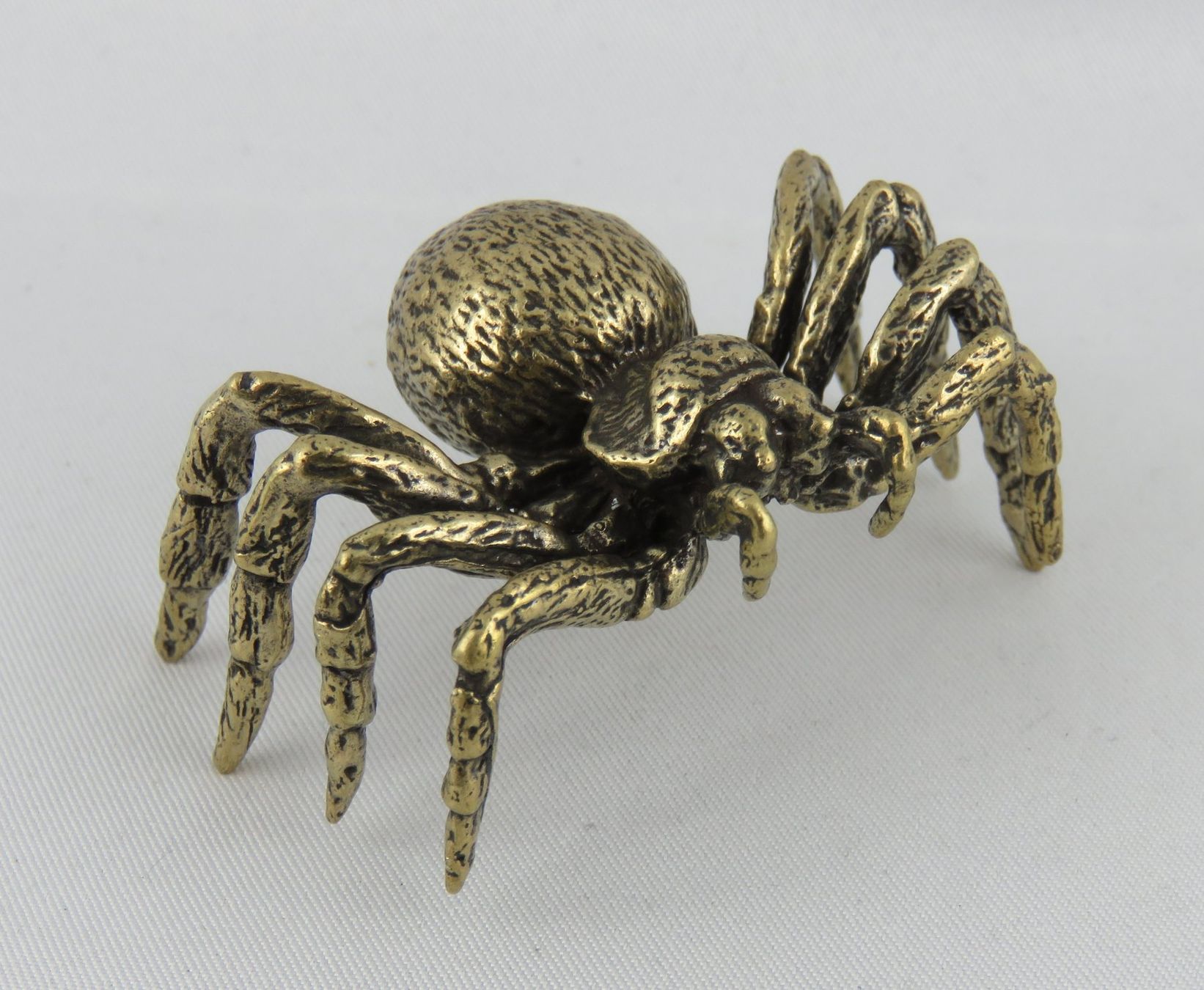 Figuren: Massive Messing - SPINNE - 5,5x4cm - 60g – Neu und originalverpackt aus Grenchen von Yamahwildstar16 3