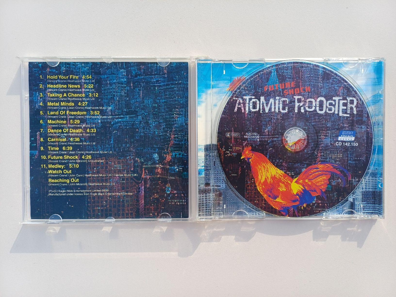 CDs: Atomic Rooster "Future shock" CD – Neu (gemäss Beschreibung) aus Begnins von Drastic-Sound 2