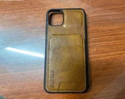 Brieftasche Leder mit Retro Klappe für Iphone 17 Pro