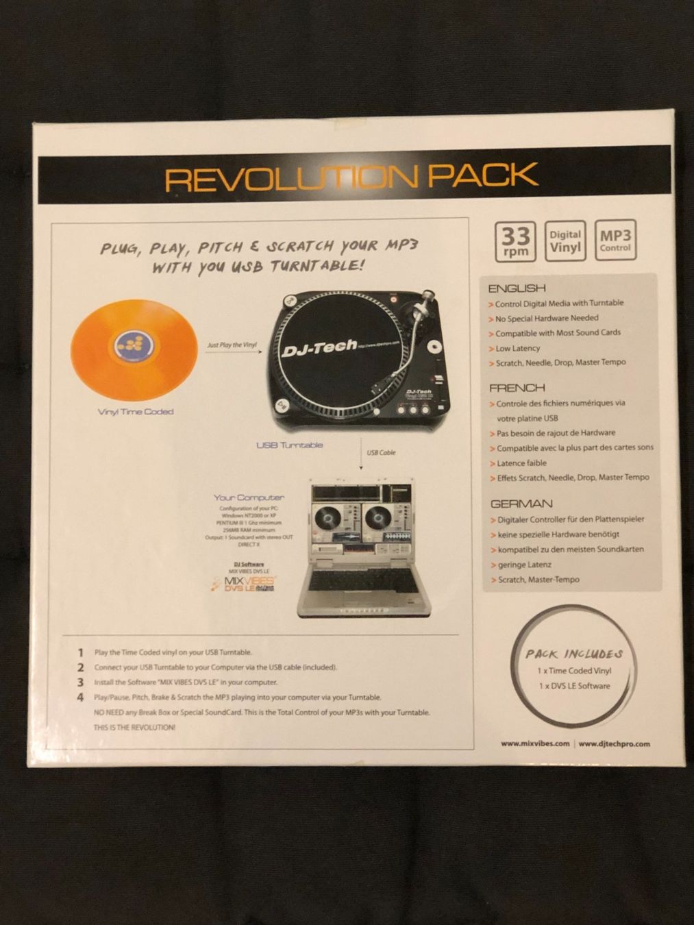 Software: Revolution Pack -Time Coded Vinyl, Software originalverpackt – Nuovo e nell'imballaggio originale da Niederhasli venduto da thozam