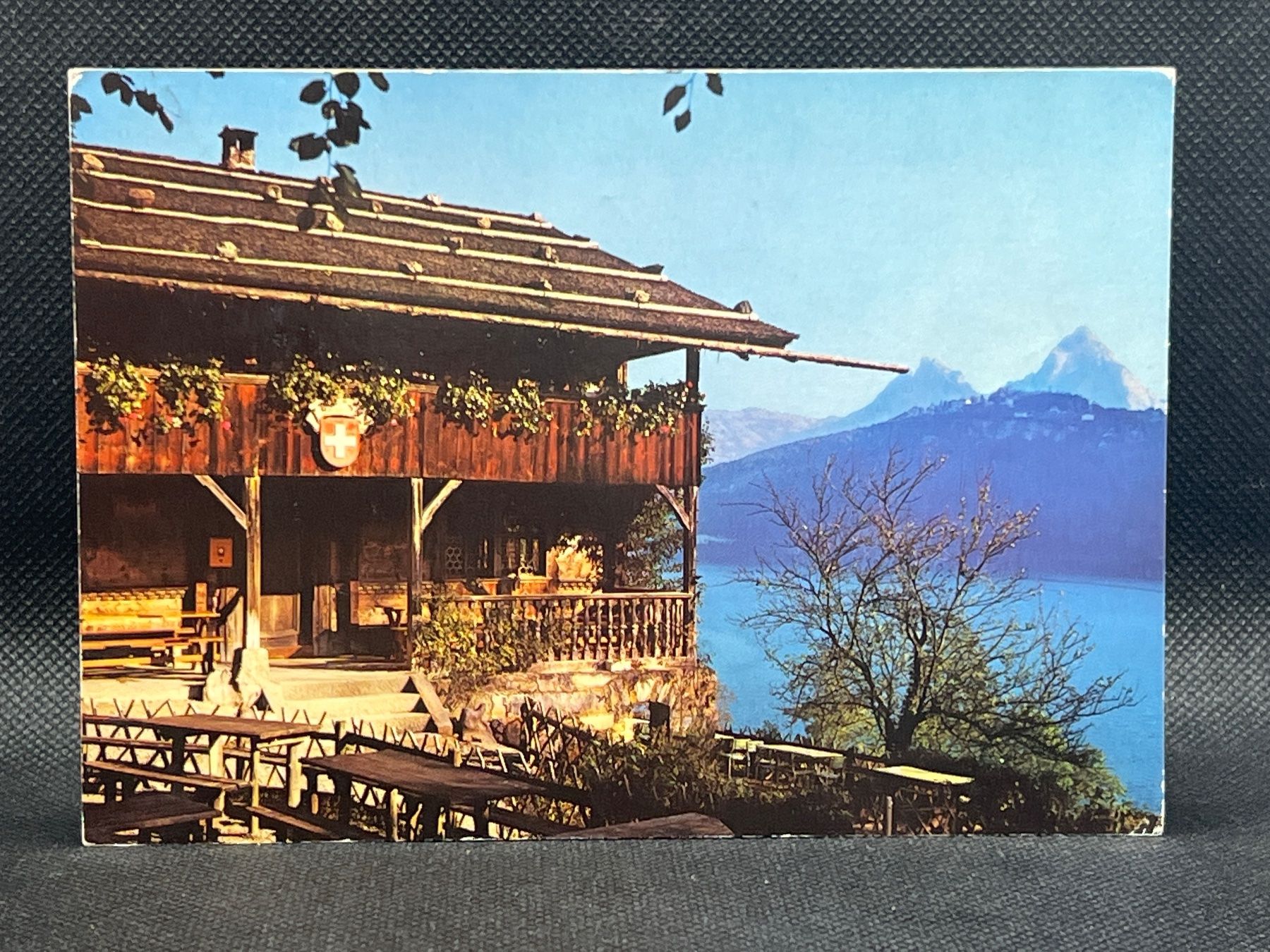 Cartoline postali: Das Rütlihaus mit den beiden Mythen – Usato da Widnau venduto da Brusi9