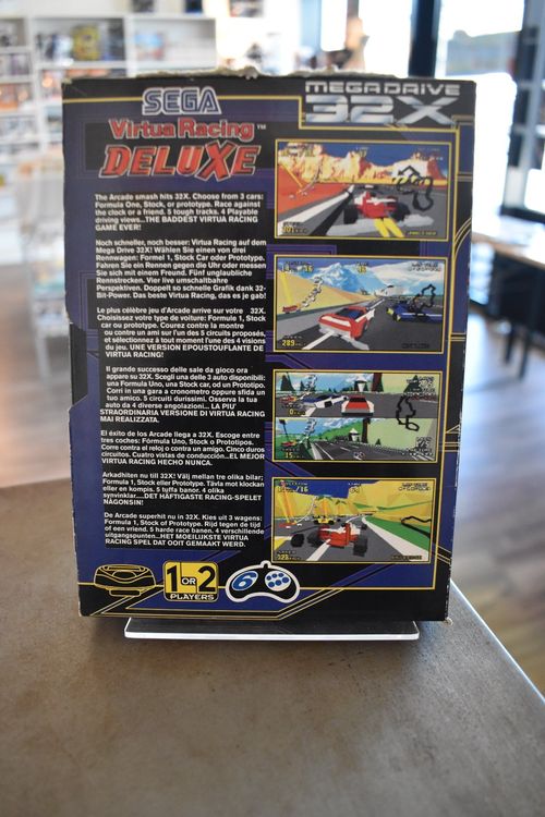 Virtua Racing Deluxe Sega Mega Drive 32X - Complet PAL FR, Bon état