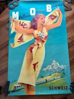 Montreux-Oberland-Bernois - Original Werbeplakat