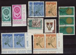 104 ITALIA, EUROPA-CEPT Ausgaben 32 ⊙/** mit Bogenrand