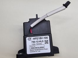 HFE18V-100 Leistungsrelais, 750VDC 100A,