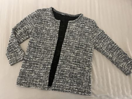 Strickjacke meliert 