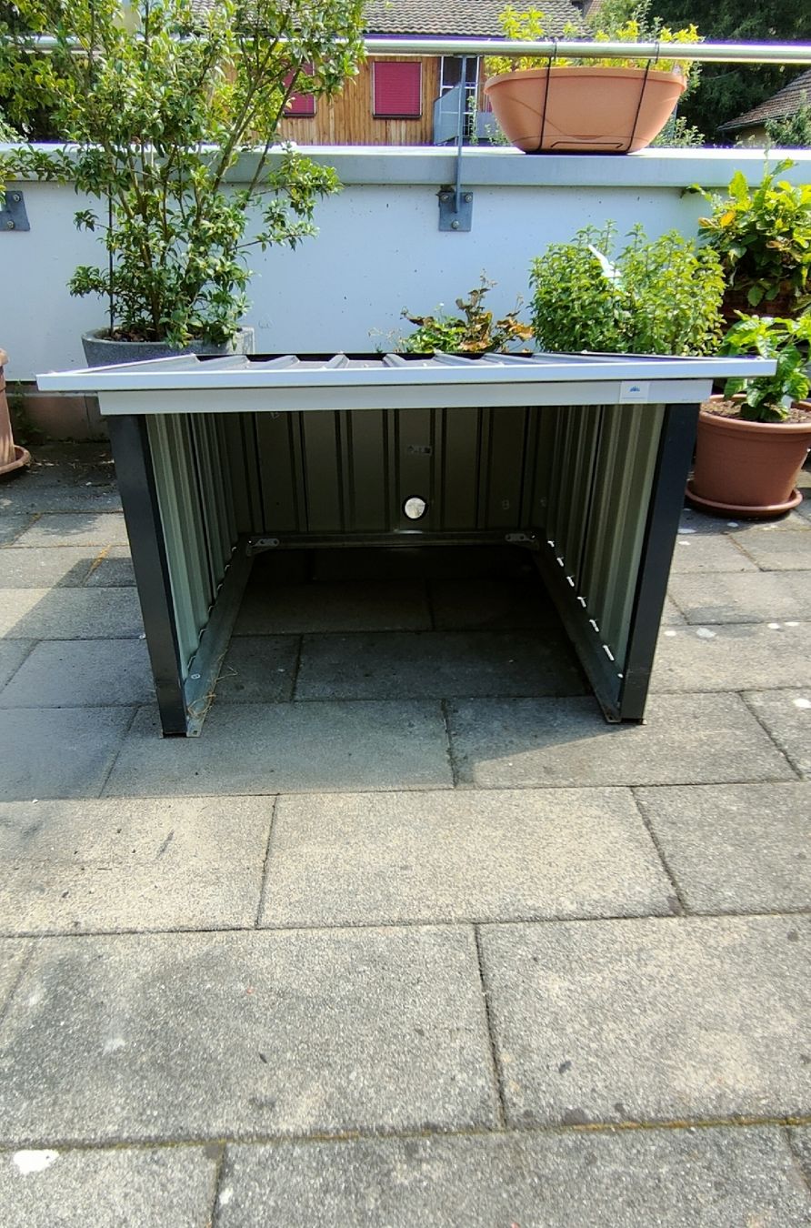 Box contenitori: Gartenbox oder Mäherunterstand – Usato da Hausen am Albis venduto da shoesli 4