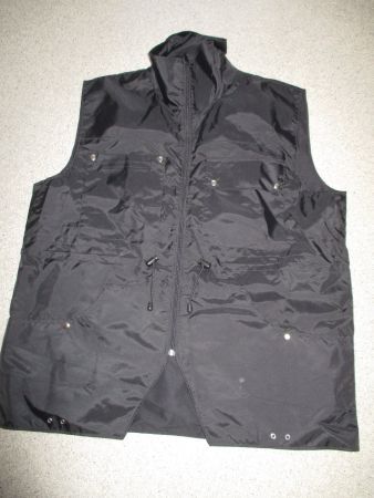 SCHWARZES GILET GR.XXL VON FREEZACK FABRIKNEU