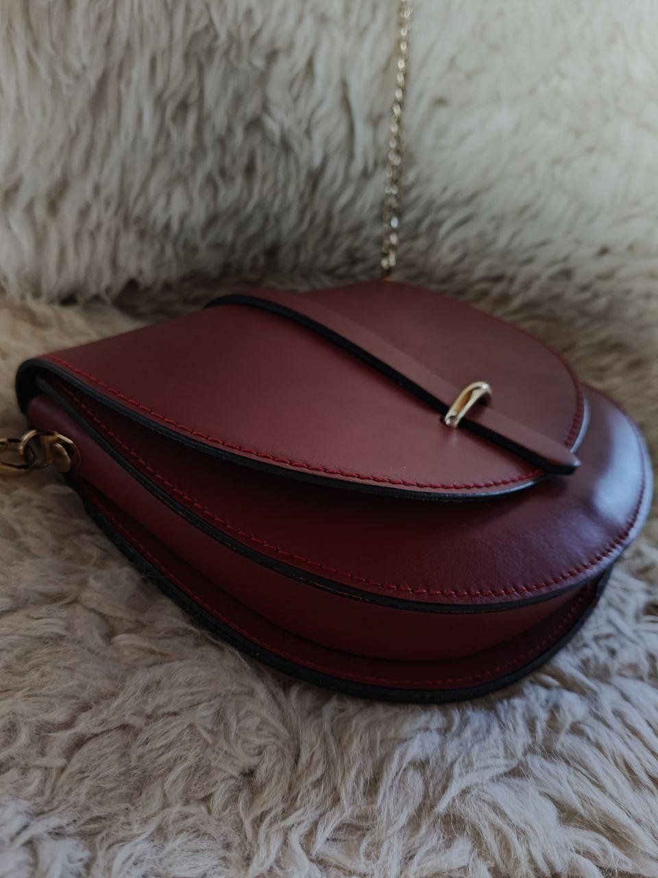 Borse da donna: Kleine Tasche, Leder, rot – Nuovo (secondo la descrizione) da Losone venduto da Sonnenbrille1 1