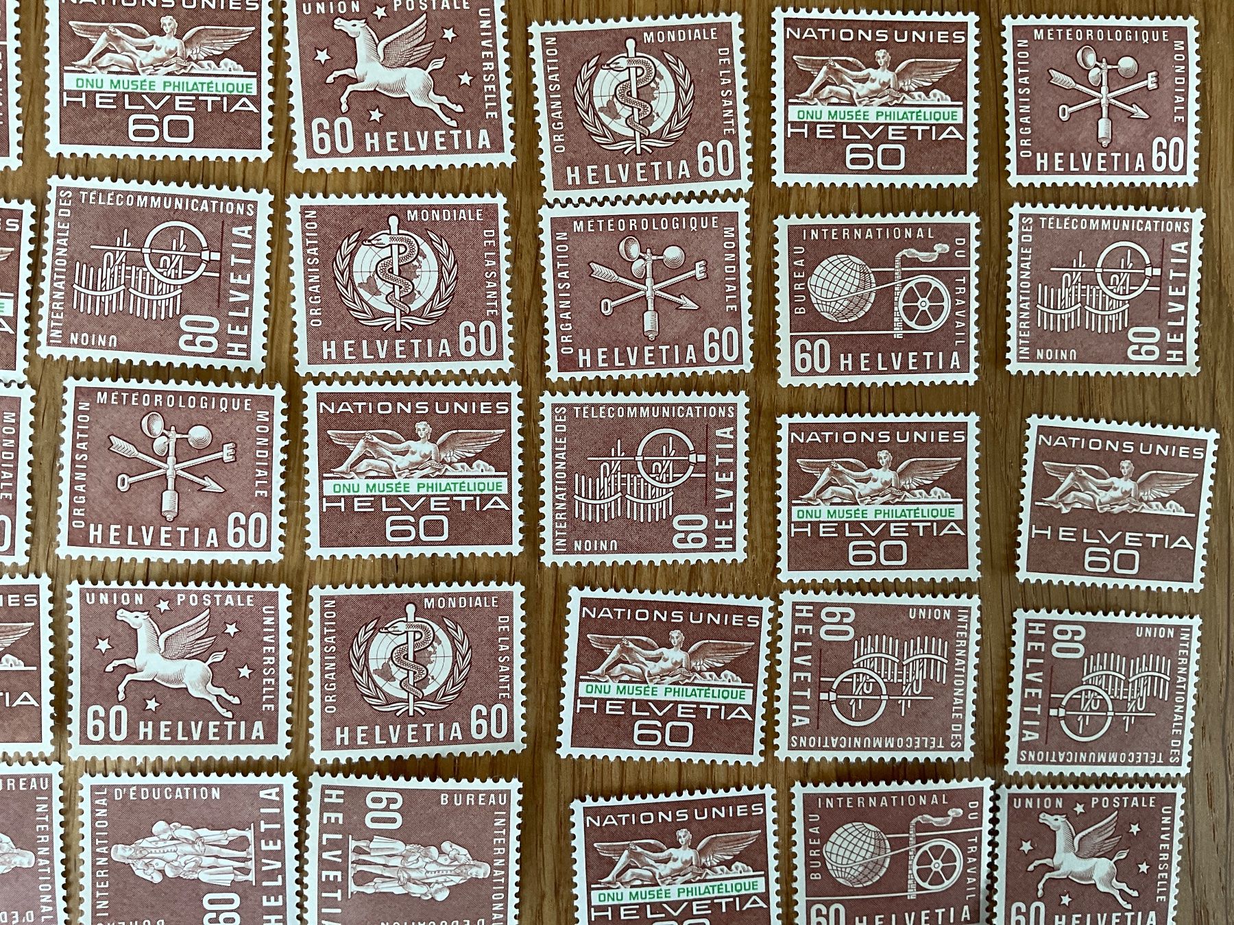 Alle Briefmarken: 60Fr Ämter Frankaturware ungestempelt postfrisch Sammlung – Neu (gemäss Beschreibung) aus Wil SG von Chefsugus 2
