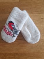 Neu Mädchen warme Winter Fäustlinge Schafwolle