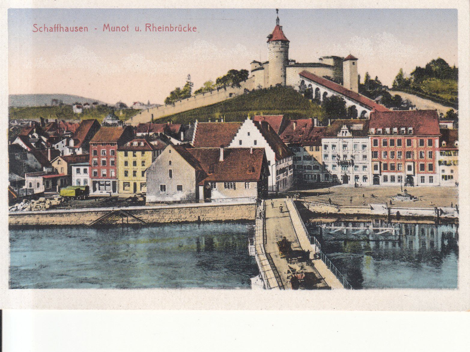Cartoline postali: Schaffhausen ca. 1920 – Usato da Bürglen TG venduto da StampGraf