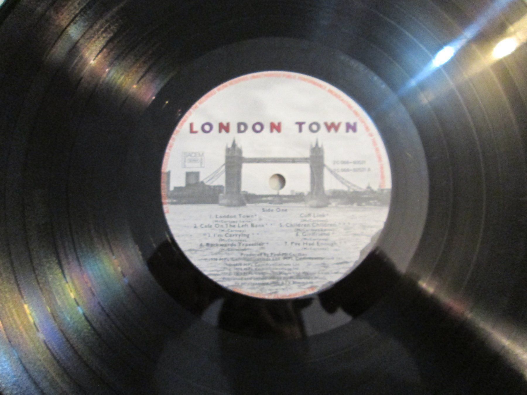 Dischi in vinile: Wings - London Town - Vinyle 33T – Usato da la Chaux-de-Fonds venduto da Lampe 1