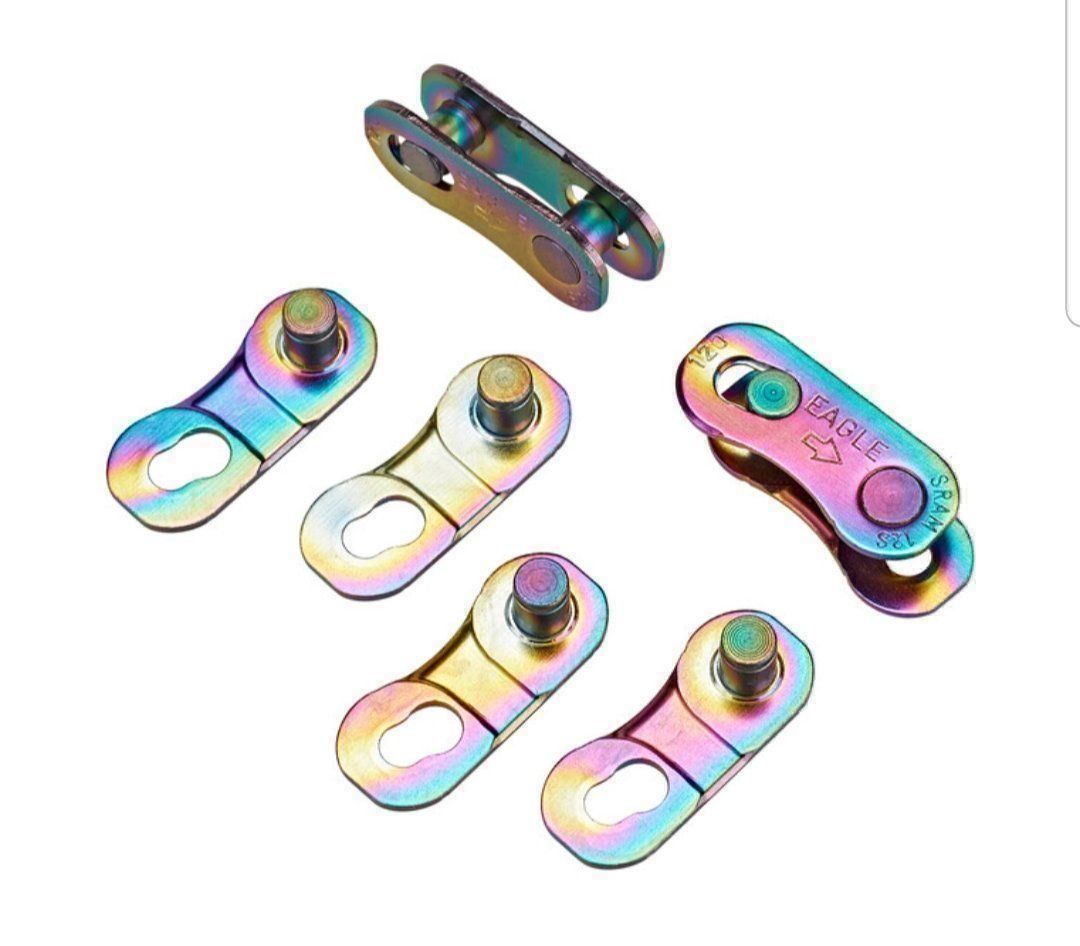 Sram Pezzi di ricambio: SRAM PowerLock 12-fach 4 Stück rainbow – Nuovo e nell'imballaggio originale da Emmenbrücke venduto da Herzog07