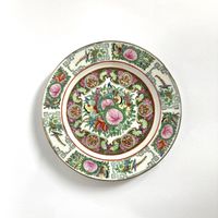 Vintage Chinesisch Rose Canton Porzellan Teller