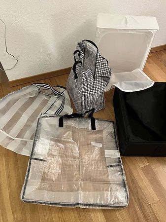 Diverse IKEA Aufbewahrungstaschen