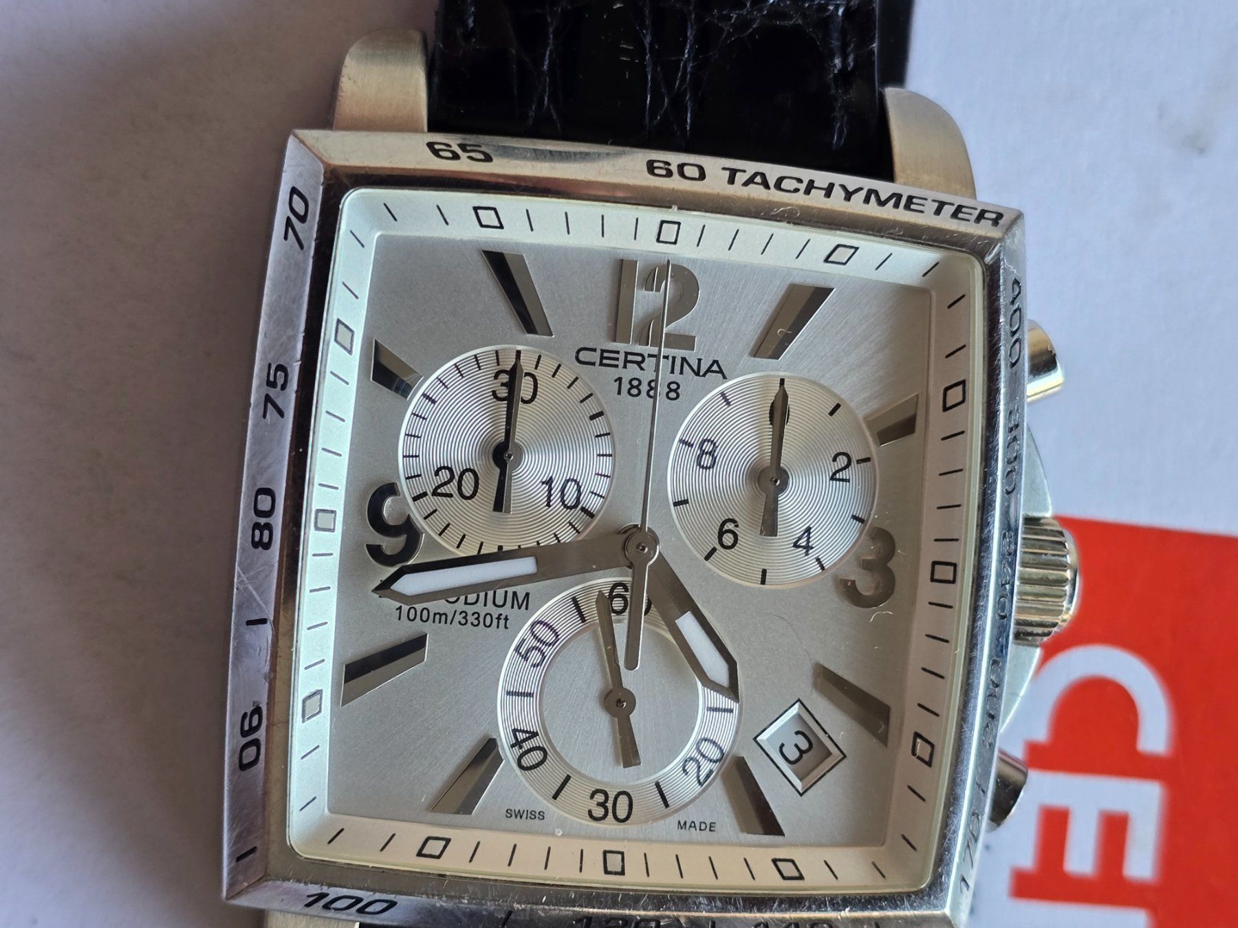 Certina Montres: Certina DS Podium  Date Cronograph XXL aus 2011 full set – D'occasion à Muri AG par Corredor 6