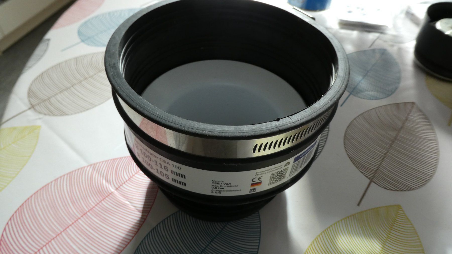 WC: Crassus Steckadapter "CSA 100" Sanitär Abfluss – Nuovo (secondo la descrizione) da Lausen venduto da Vectrex1