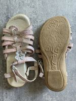 Mädchen Sandalen Gr. 28 Glitzer