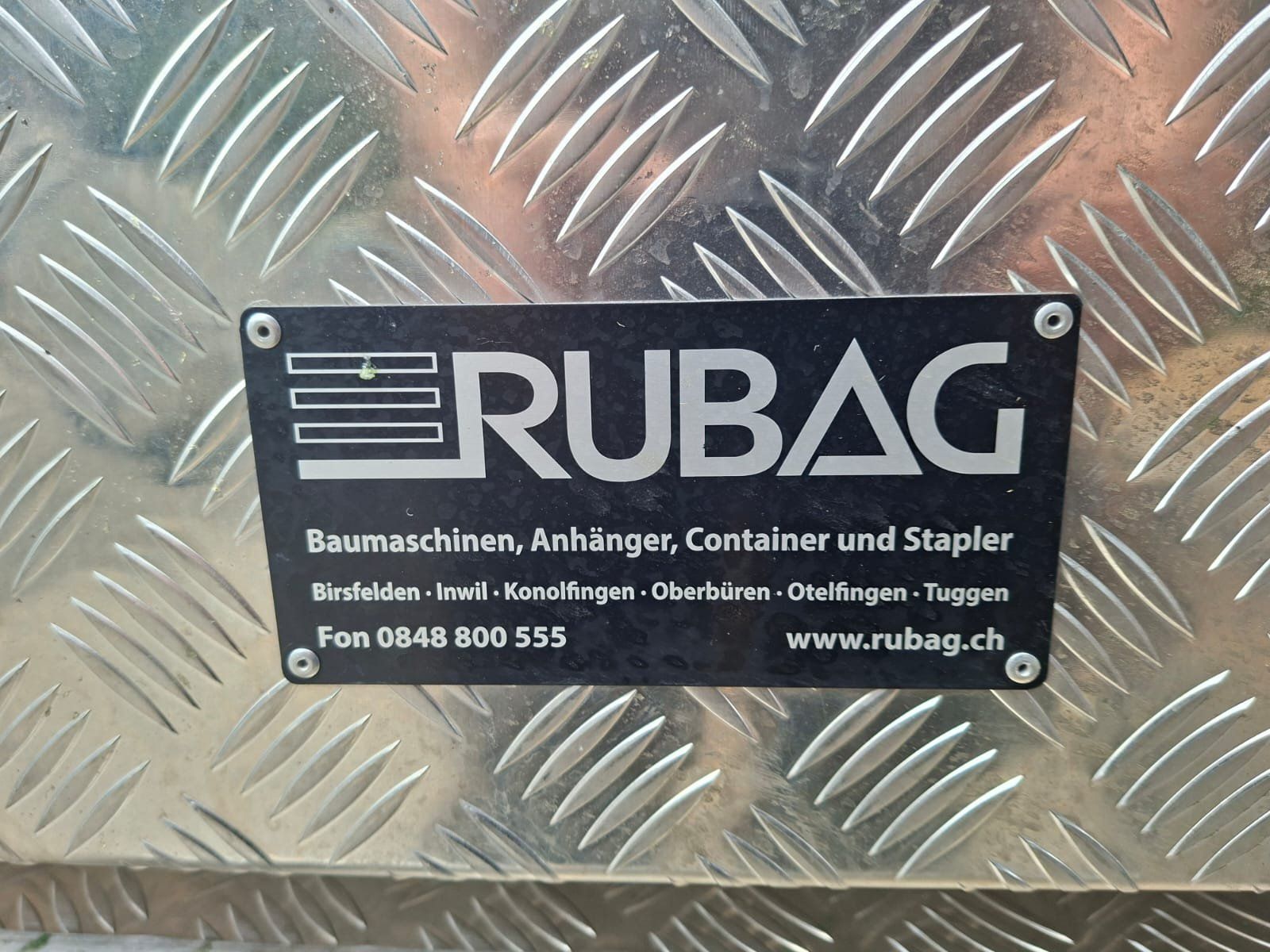 Rubag Tutti gli attrezzi: Pritschenkasten, Rubag Box RC1650 Luxusbox – Usato da Rheineck venduto da volvo029 8