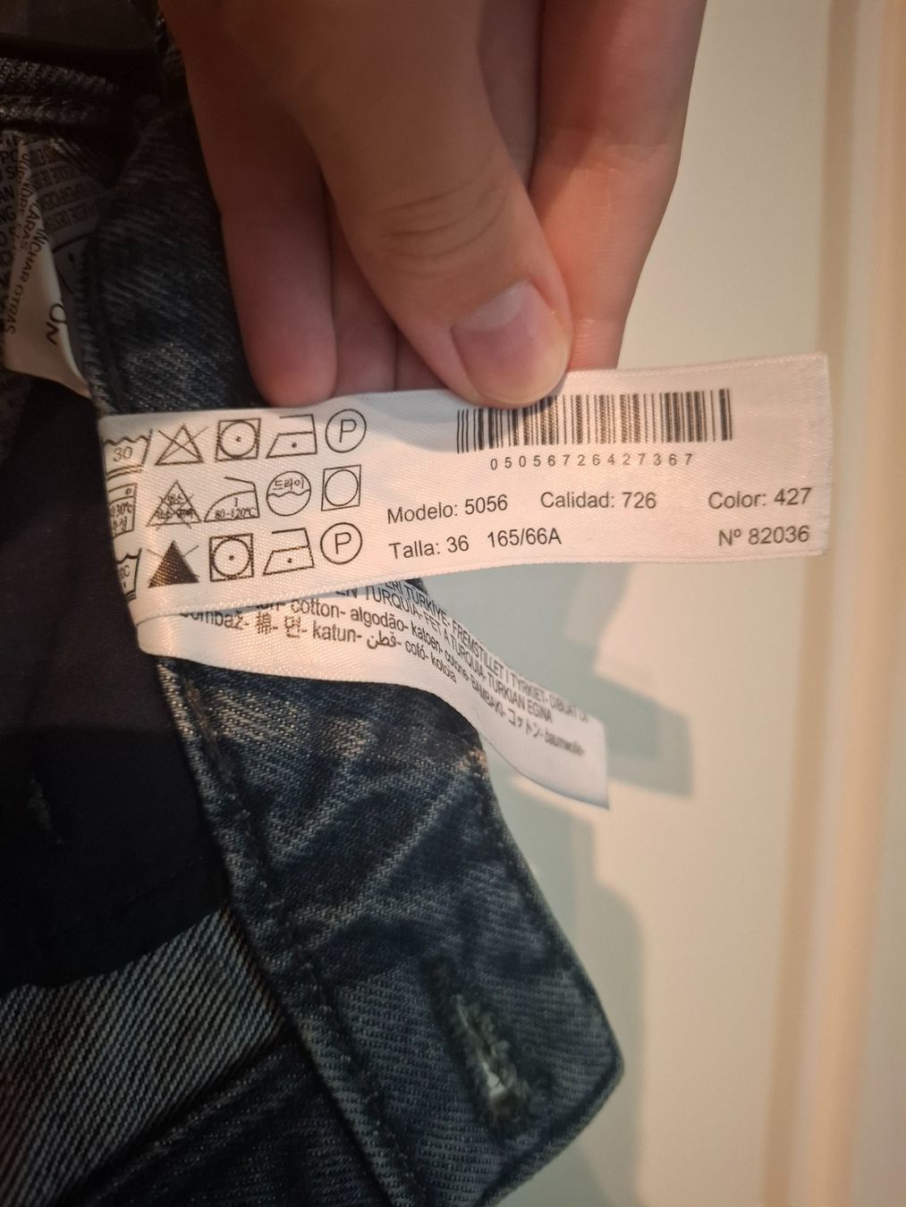 Massimo Dutti Jeans: Jeans taille haute Massimo Dutti, T.36 – Usato da Carouge GE venduto da Juli_03 4