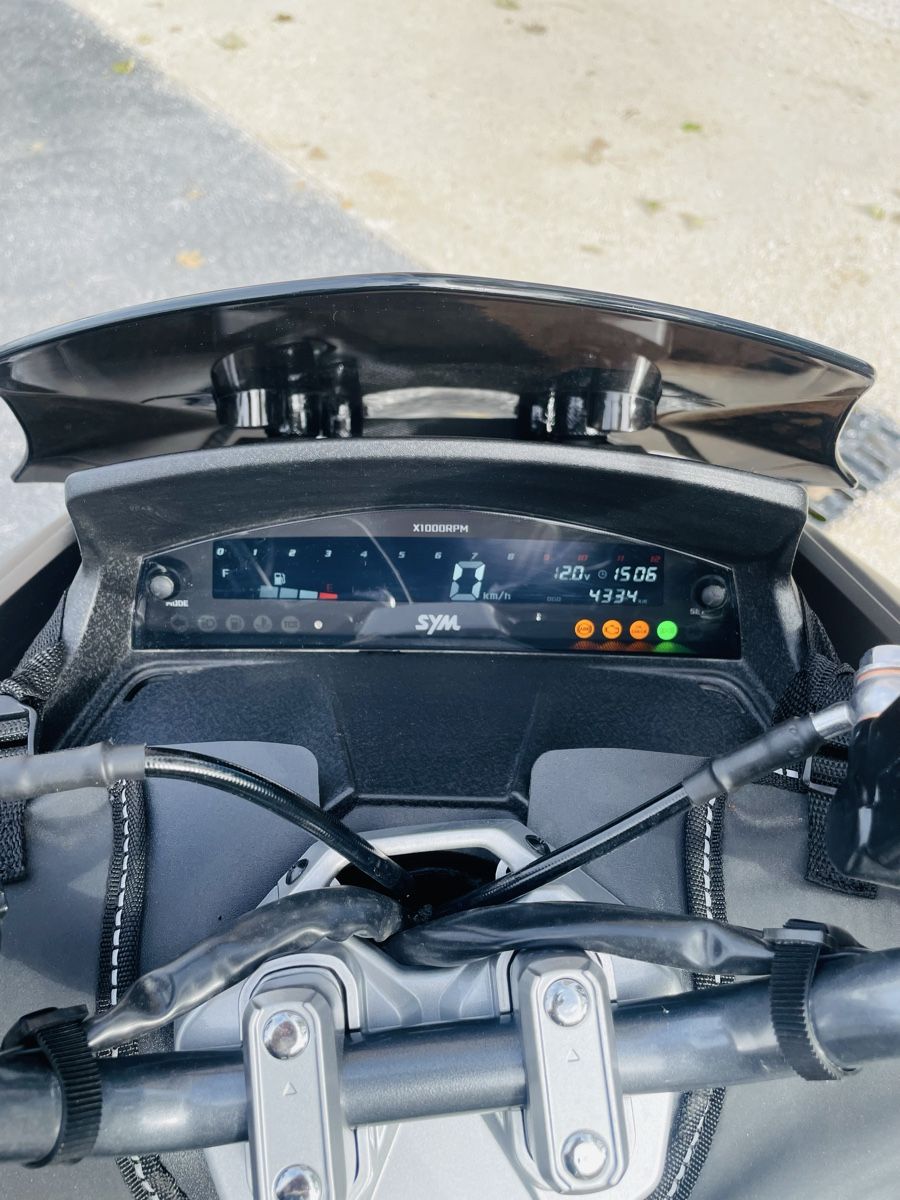 Sym Scooters: Scooter SYM Jet X 125 full black – Gebraucht aus Genève von MichaelLopes 4