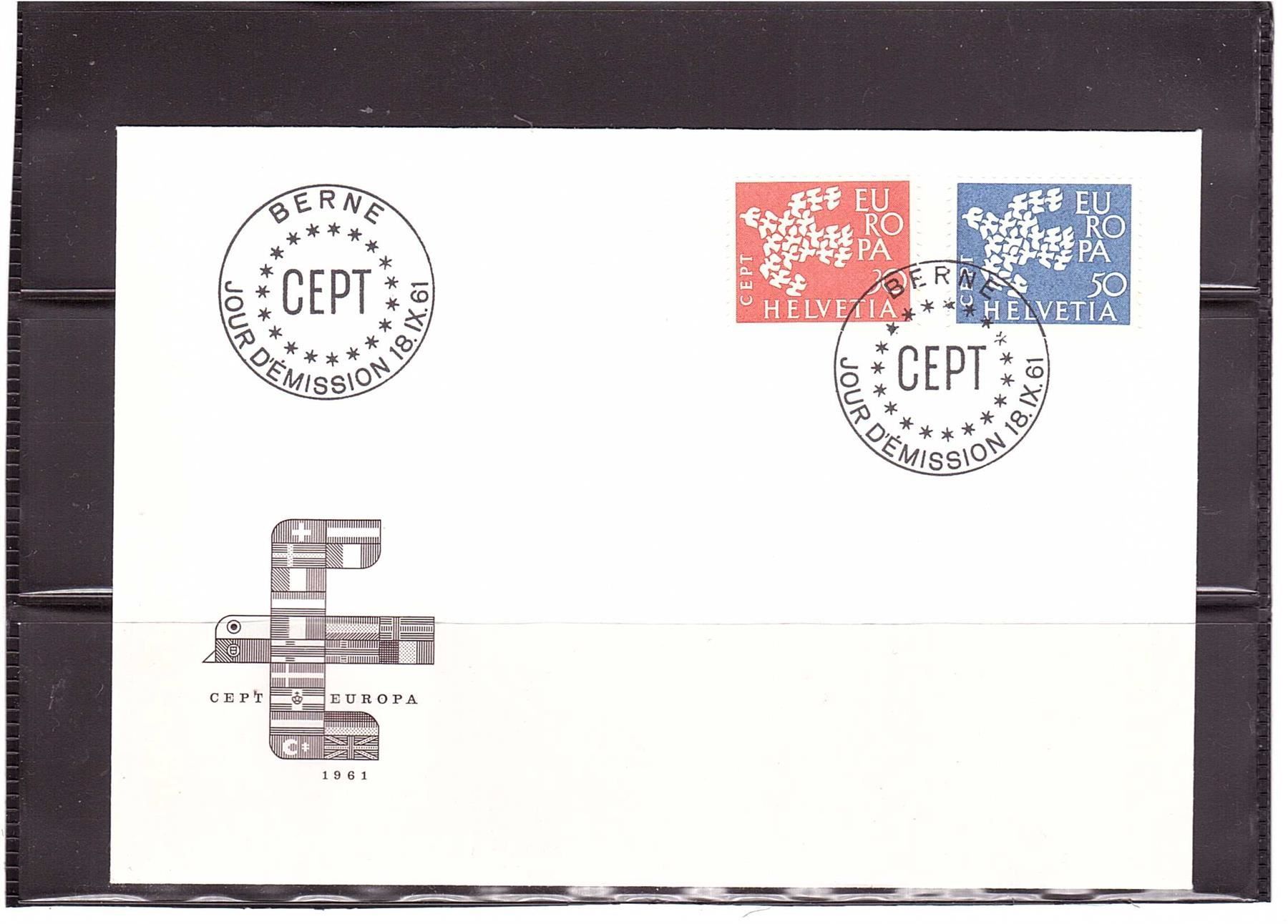 Tous les timbres: 1961 FDC Europa aus ABO – Neuf (Voir description) à Rheinau par loxis