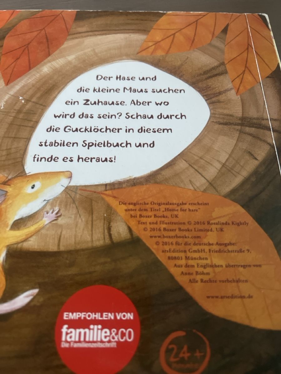 Libri: Hase und Maus suchen ein Zuhause  – Usato da Seon venduto da Sunny-Schmuck78 1