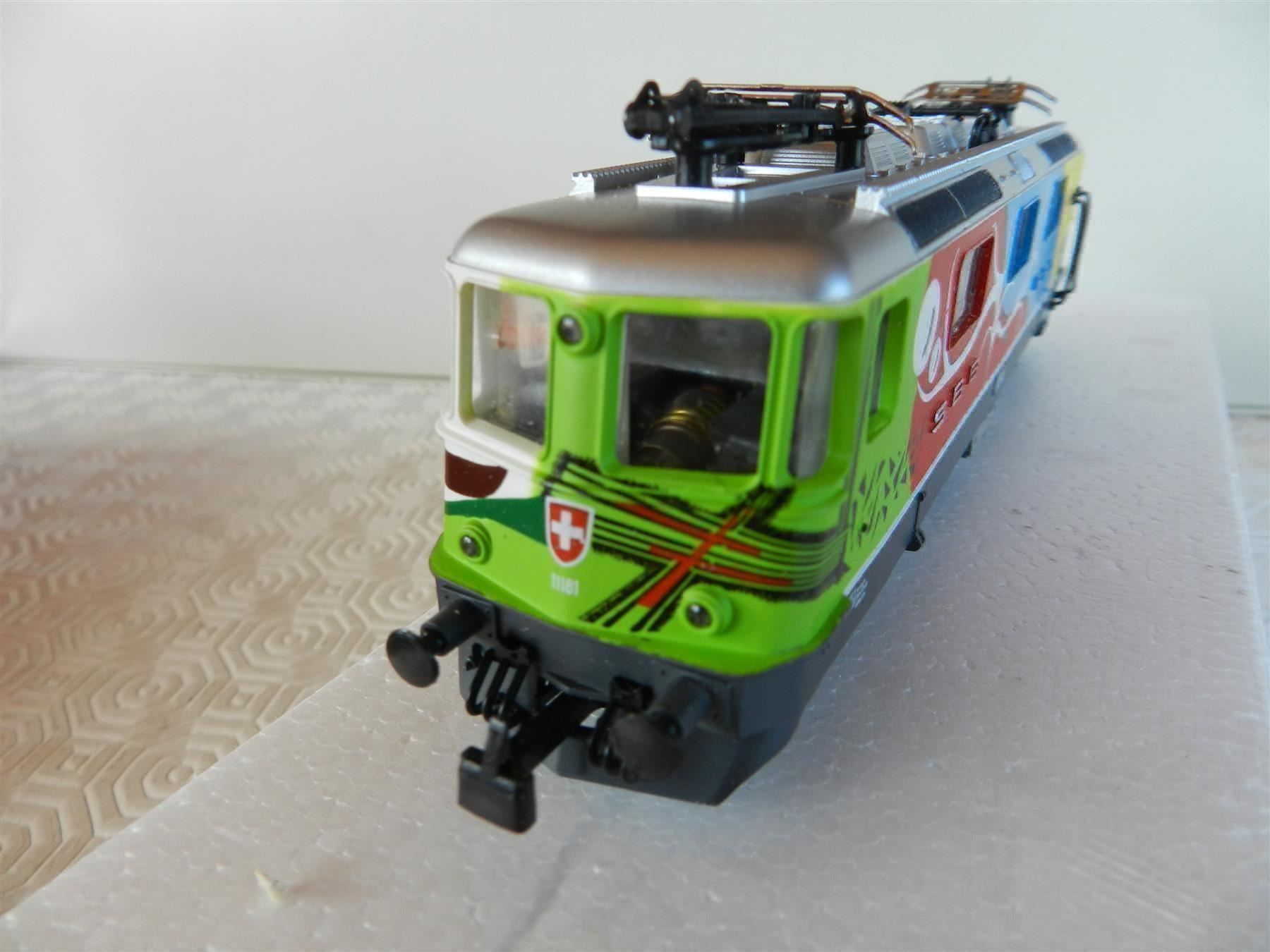 Jouef Modellini di ferrovie: Jouef H0 DC E-Lok R2 4/4 II Bourret – Nuovo (secondo la descrizione) da Arzier-Le Muids venduto da elocin83 4