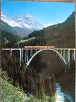 RhB Rhätische Bahn Langwieser-Viadukt
