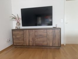 Sideboard Holzoptik 4 Tueren 