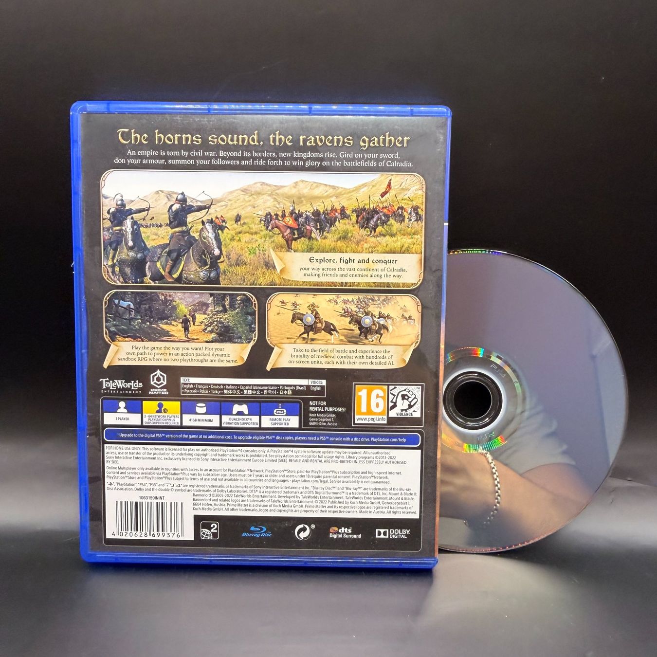 Sony Giochi: PlayStation 4 Mount & Blade II Bannerlord – Usato da Düdingen venduto da Nerdworld 1