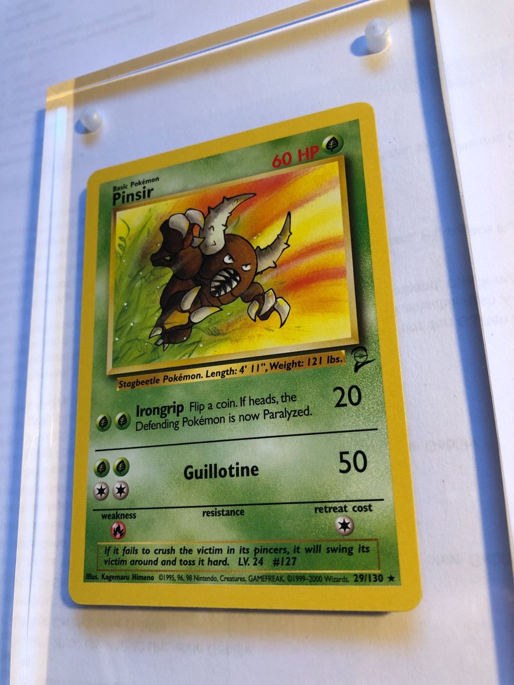 Carte collezionabili: Pinsir (rare) base set2 - MINT - ab 1.- – Usato da Giubiasco venduto da dan_pr8b 2