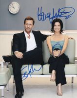 HUGH LAURIE & SELA WARD *DR. HOUSE* signiert (20x25cm) COA